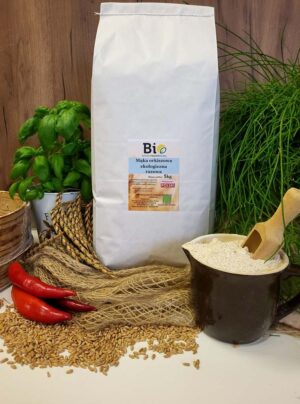 Ekologiczna mąka orkiszowa razowa - 5kg