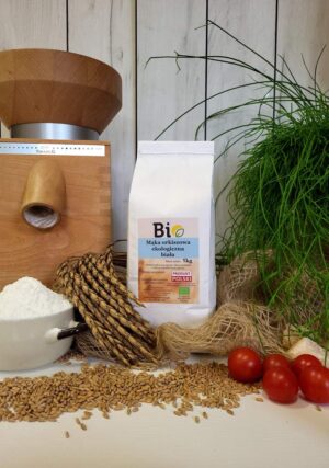 Ekologiczna mąka orkiszowa biała - 1kg