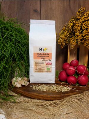 Ekologiczna mąka żytnia biała [żyto krzyca] - 1kg