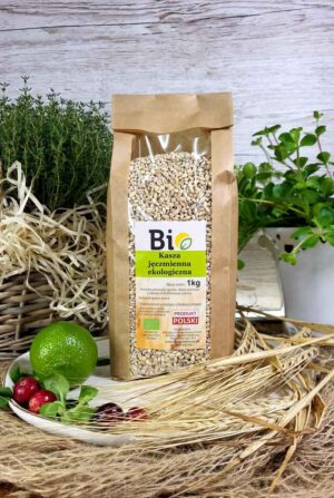 Ekologiczna kasza jęczmienna pęczak - 1kg