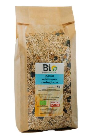 Ekologiczna kasza śniadaniowa orkiszowa z suszonymi owocami - 500g