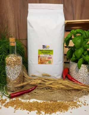 Ekologiczna mąka z samopszy razowa - 5kg