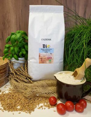 Ekologiczna mąka orkiszowa chlebowa - 5kg