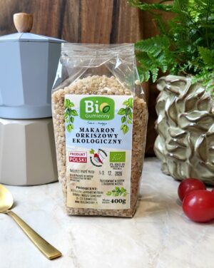 Ekologiczny makaron orkiszowy - gwiazdki - 400g